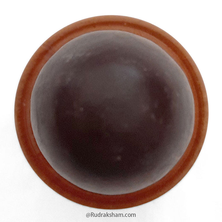 Narmdeshwar Shivling with Wooden Jalhari Base - 3