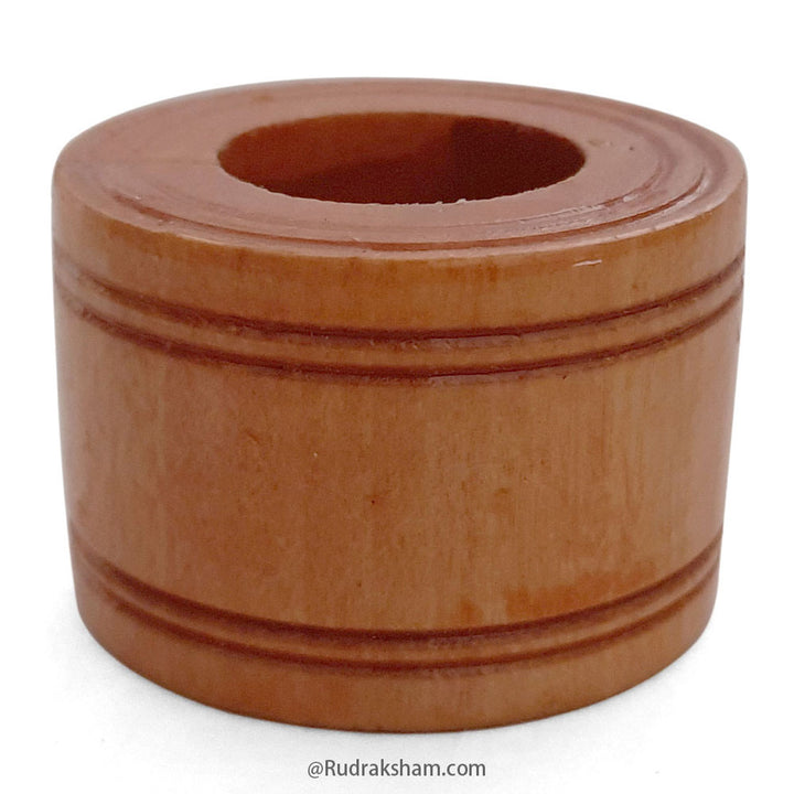 Narmdeshwar Shivling with Wooden Jalhari Base - 5