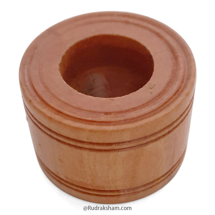 Narmdeshwar Shivling with Wooden Jalhari Base - 5