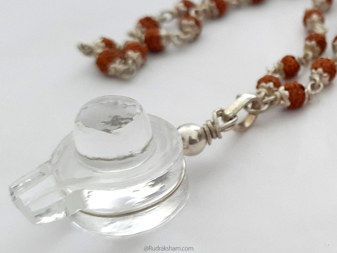  Rudraksha - Shivling Necklace