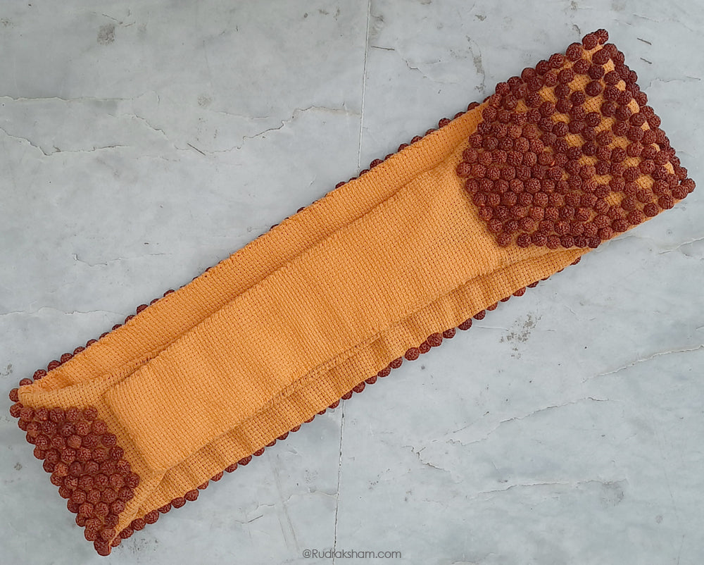 Rudraksha Healing Back Belt | Pain Relief Belt for Back Pain | Adjustable Lumbar Belt | Spine Belt 
