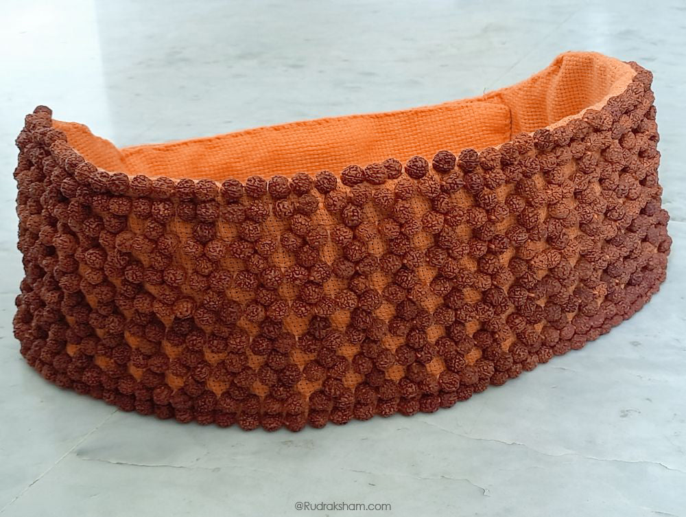 Rudraksha Healing Back Belt | Pain Relief Belt for Back Pain | Adjustable Lumbar Belt | Spine Belt 