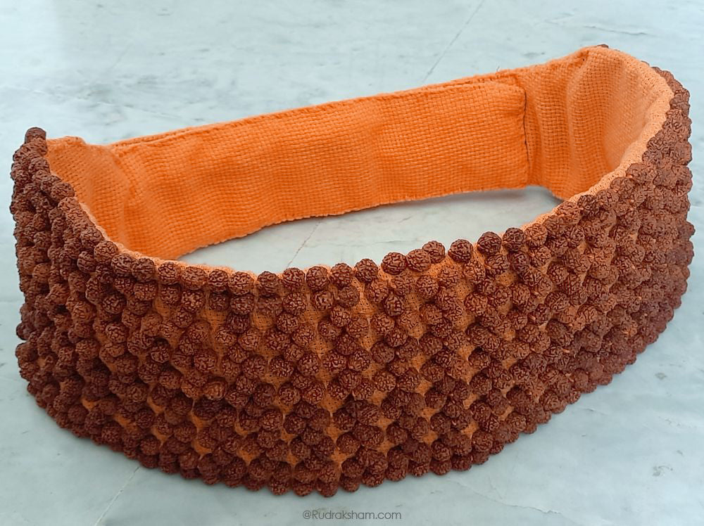 Rudraksha Healing Back Belt | Pain Relief Belt for Back Pain | Adjustable Lumbar Belt | Spine Belt 
