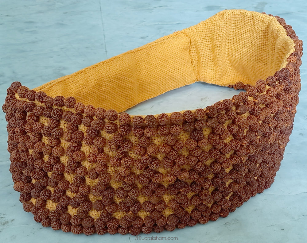 Rudraksha Healing Back Belt | Pain Relief Belt for Back Pain | Adjustable Lumbar Belt | Spine Belt 