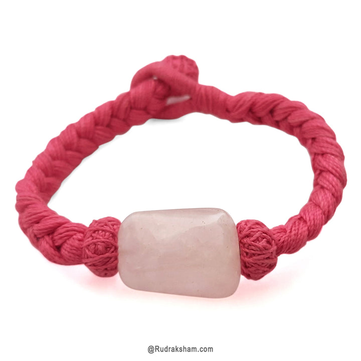  Rose Quartz Wrist Band