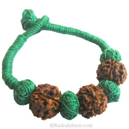  Triple 4 Mukhi Wrist Band