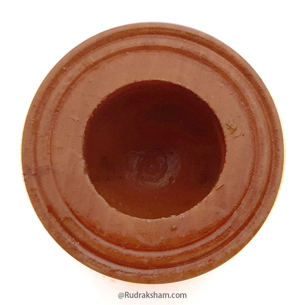 Narmdeshwar Shivling with Wooden Jalhari Base - 1