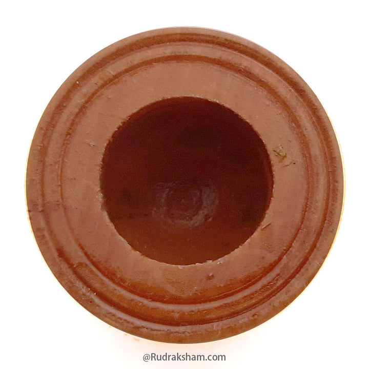 Narmdeshwar Shivling with Wooden Jalhari Base - 1
