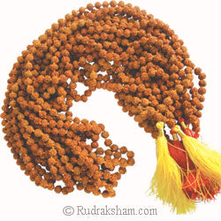 9 mm Rudraksha Japa Mala Rosary Wholesale Pack | 10 Mala Pack for Wearing or Japa of Mantra