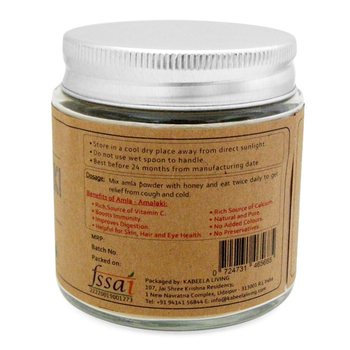  Amalaki Fruit Powder 150 Grams Reusable Glass Jar
