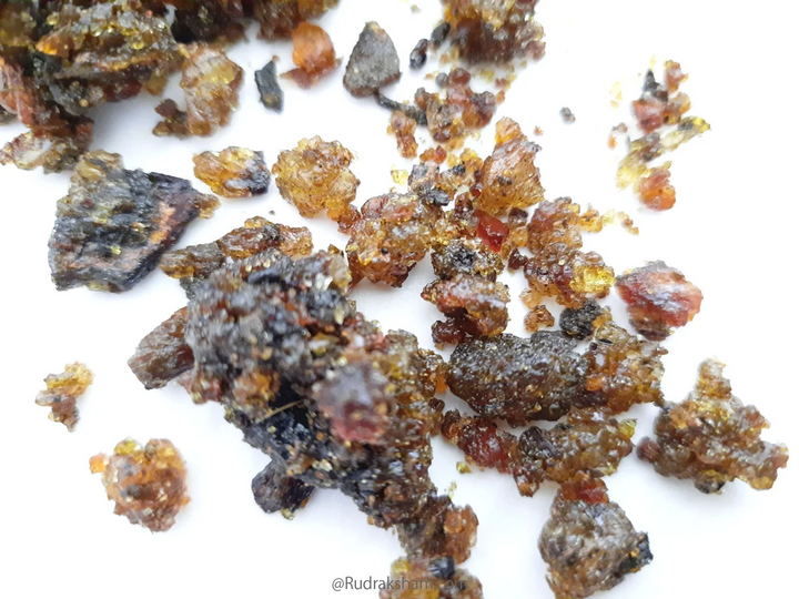 Googal for Pooja - Guggul - Guggulu - Gugal Resin - Guggal or Mukul Myrrh Tree Resin 100 g