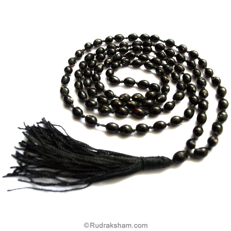  Original Black Chirmi beads Mala