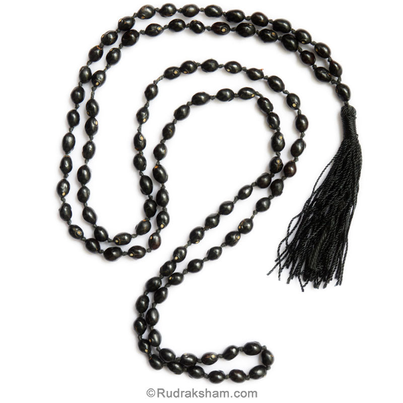  Energised Chirmi Seeds Mala Necklace