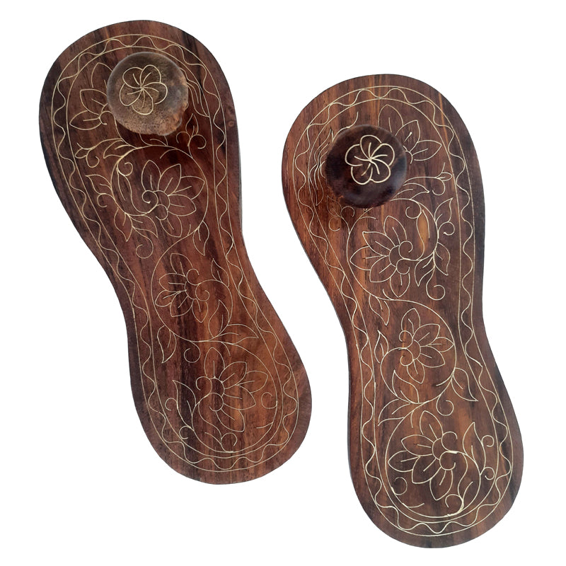  Wooden Paduka