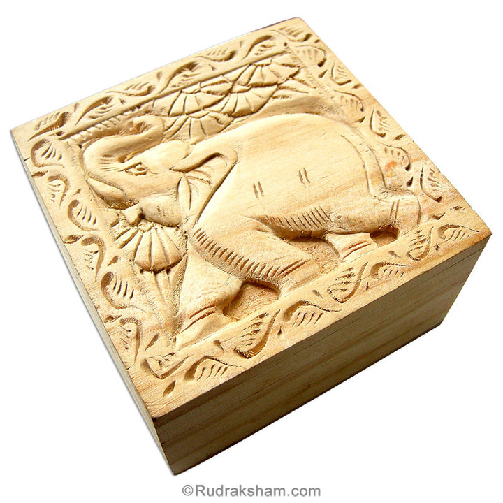 Carved Mala Bracelet Box