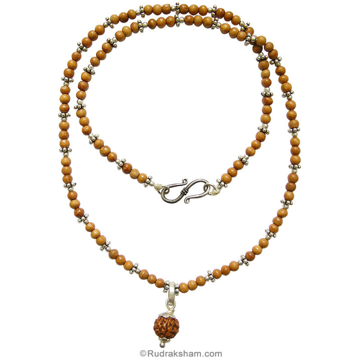 Chandan Mala with 5 Mukhi
