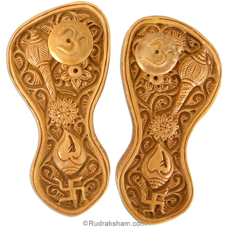  Traditional Sandalwood Engraved Khadau