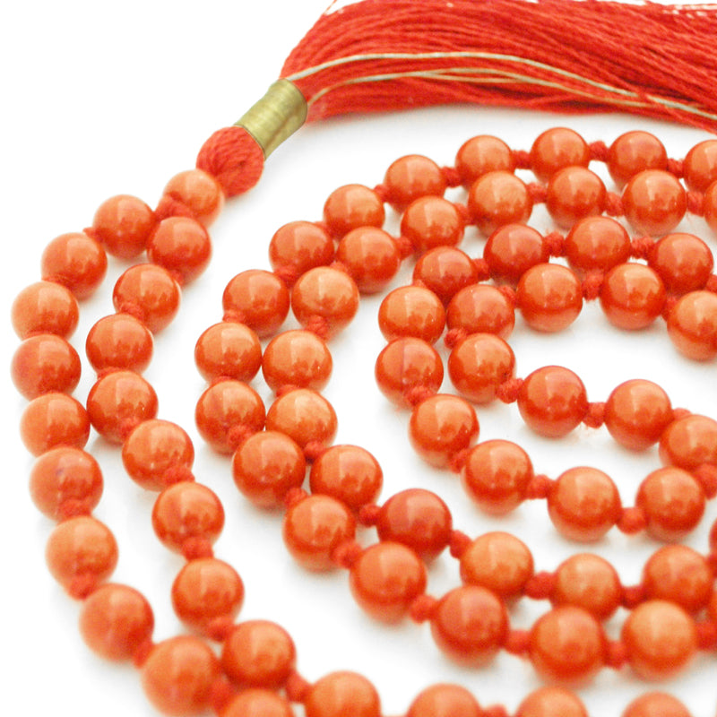  Coral Mala 7 mm