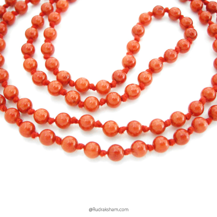  Coral Mala 6.0 mm