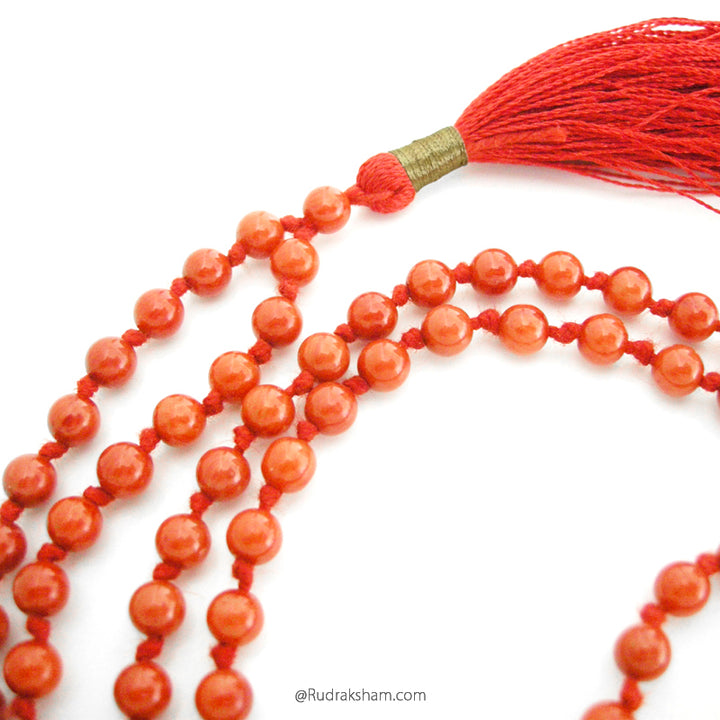  Coral Mala 6.0 mm