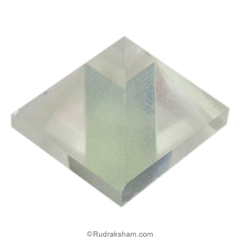 Quartz - Crystal Pyramid | Natural Sphatik Pyramid | Crystal - Quartz - Sphatik Stone Pyramid for Reiki Healing | Quartz / Sphatik  Vastu Pyramid 