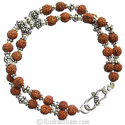 Rudraksha Double Bracelet