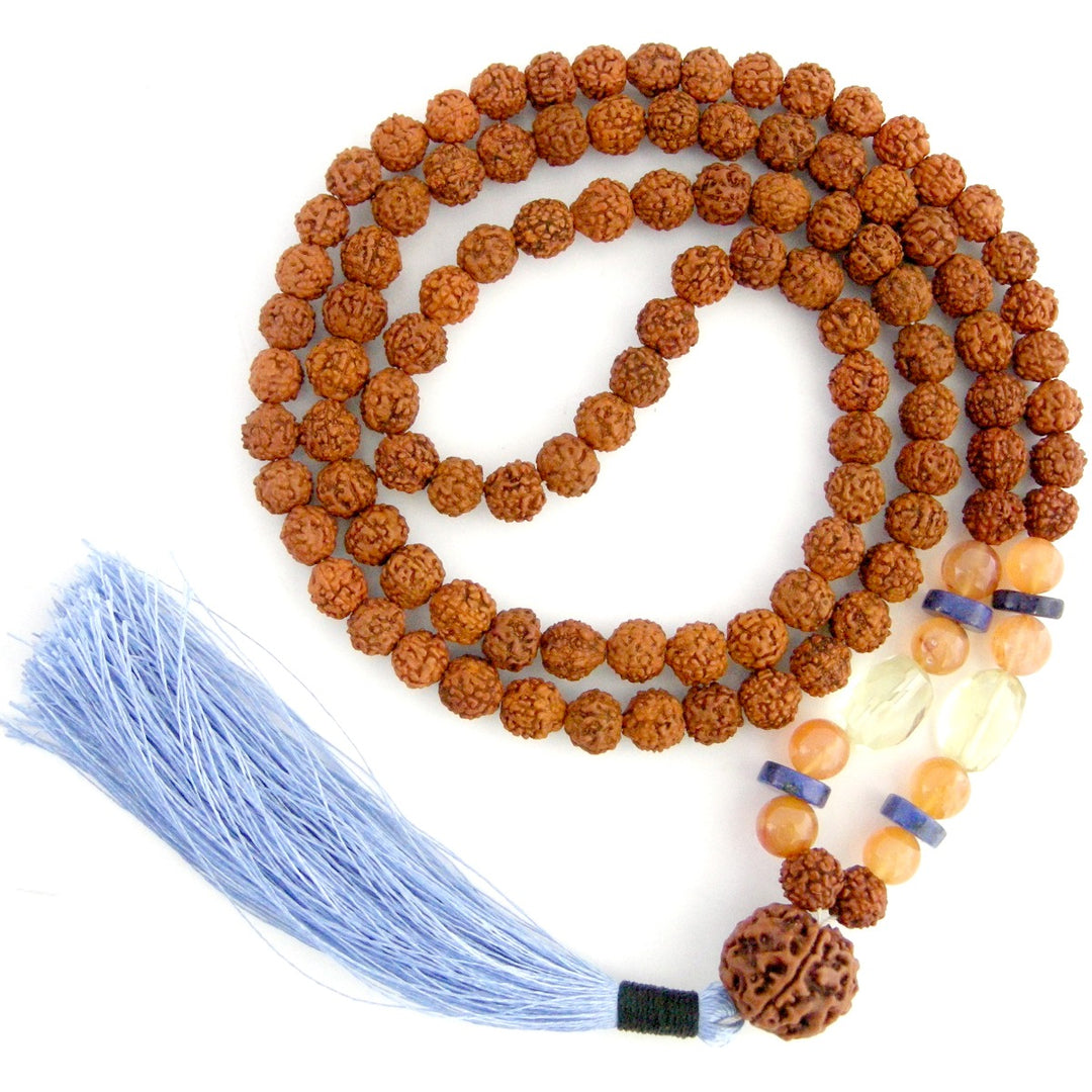  Lapis Lazuli Button Gemstone Beads