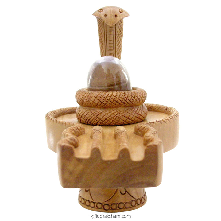 Chandan - Sphatik Shivling