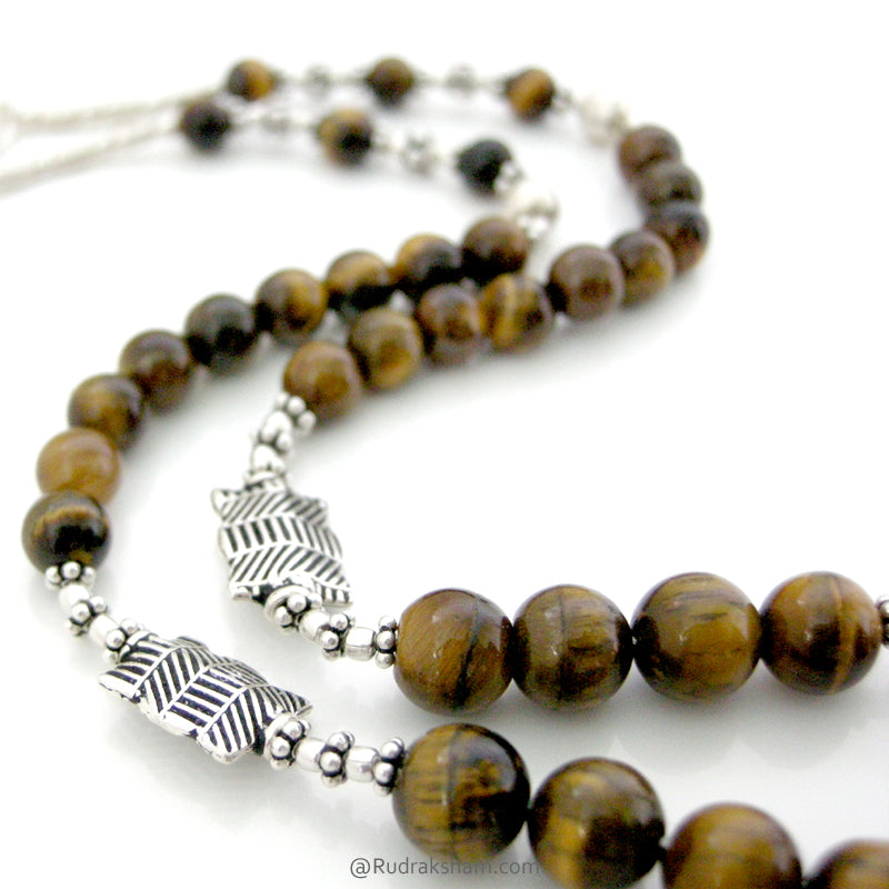 Tiger Eye Stone Necklace