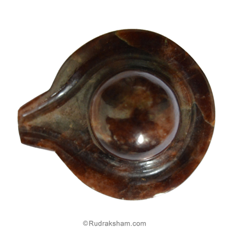 Hessonite - Gomed Shivlinga - Medium