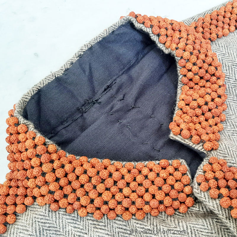  Handcrafted with Rudraksha Beads