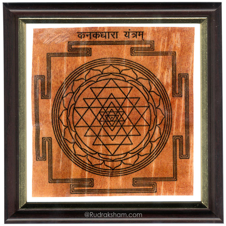 Kanak Dhara Yantra - Framed
