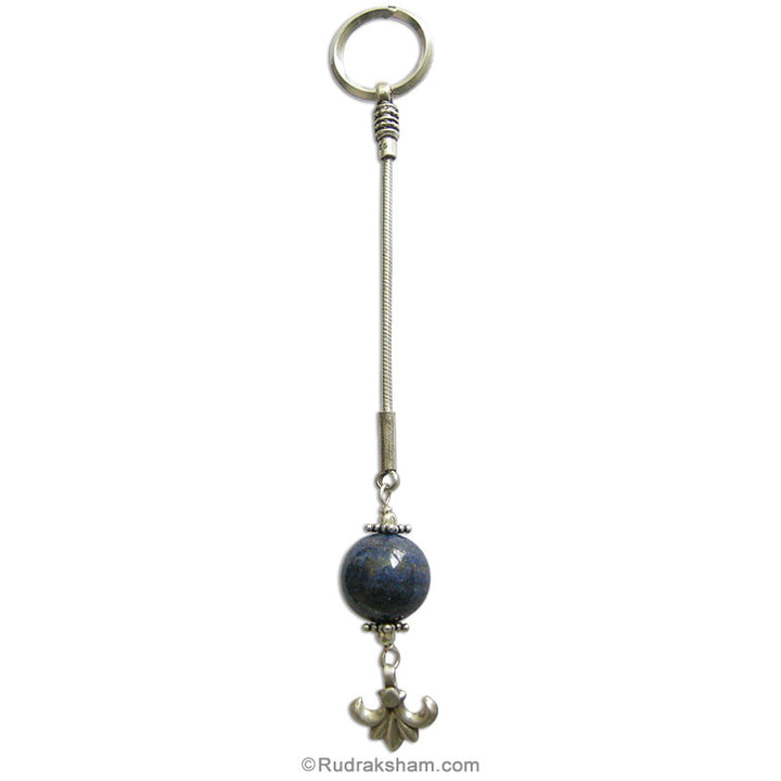 Lapis Lazuli Key Chain with Pendant
