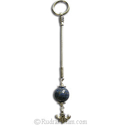 Lapis Lazuli Key Chain with Pendant