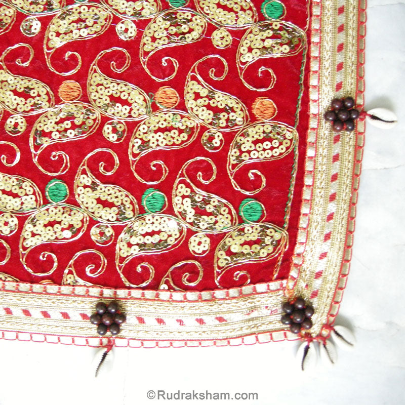 Designer Cloth Puja Aasan For God