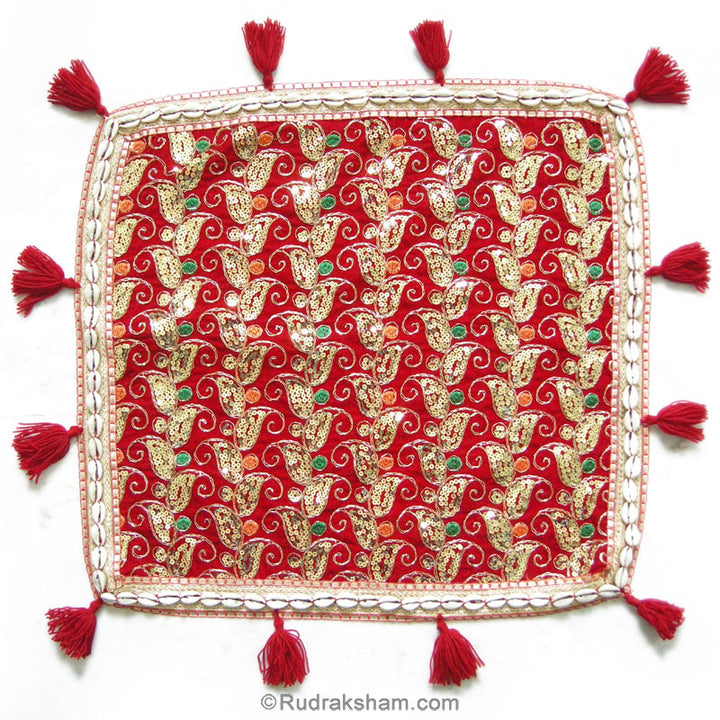 Designer Cloth Puja Aasan For God