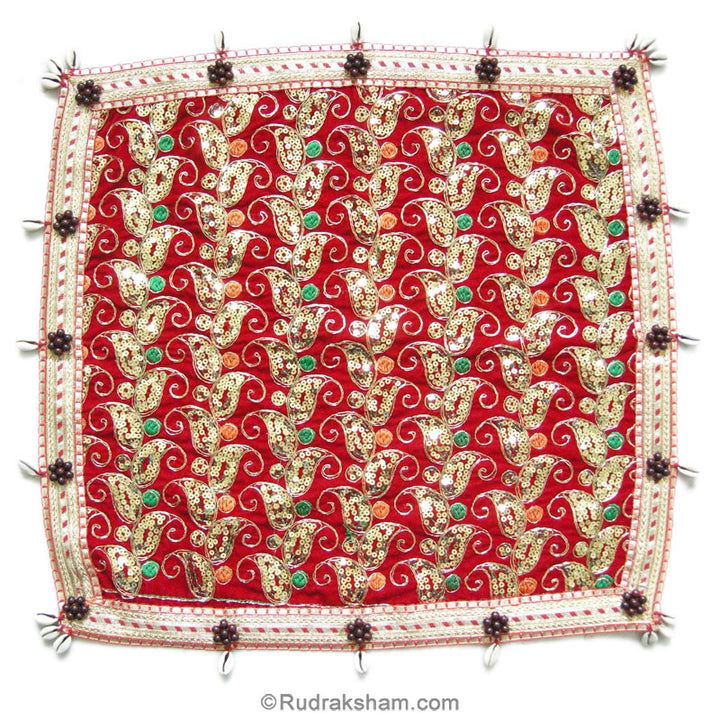 Designer Cloth Puja Aasan For God