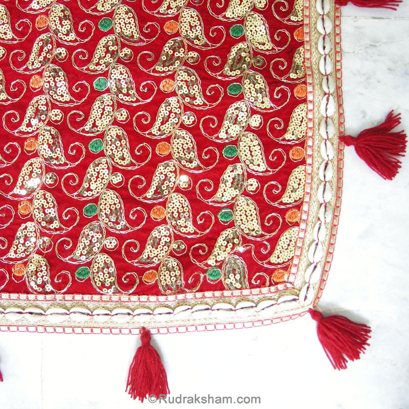 Designer Cloth Puja Aasan For God
