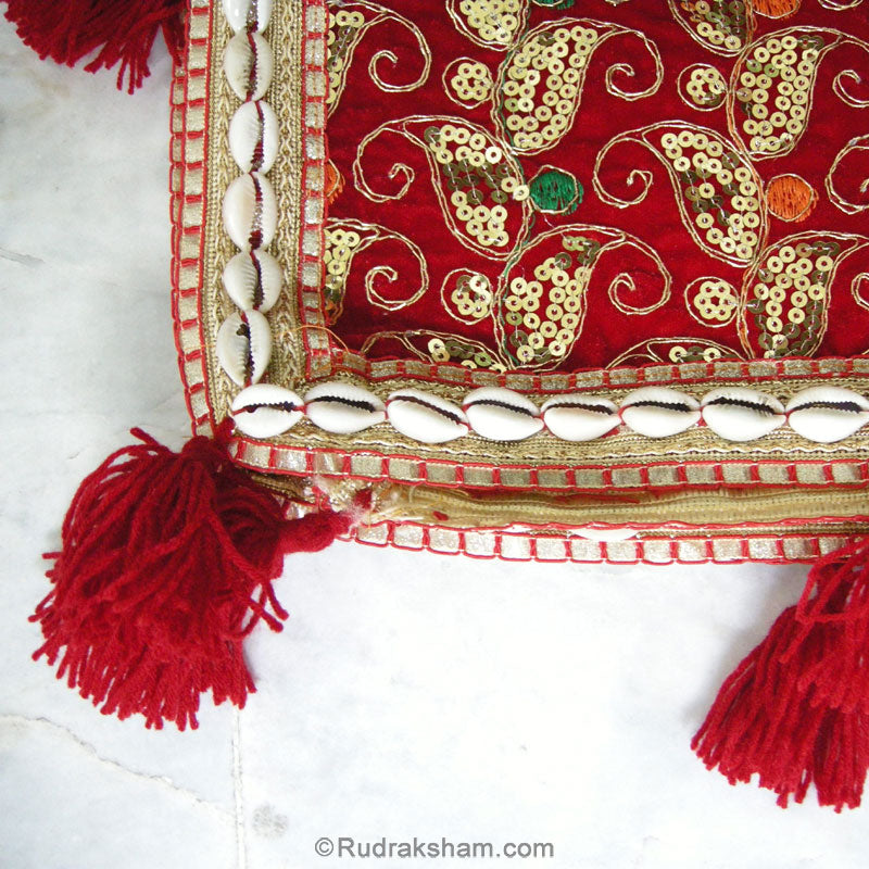 Designer Cloth Puja Aasan For God