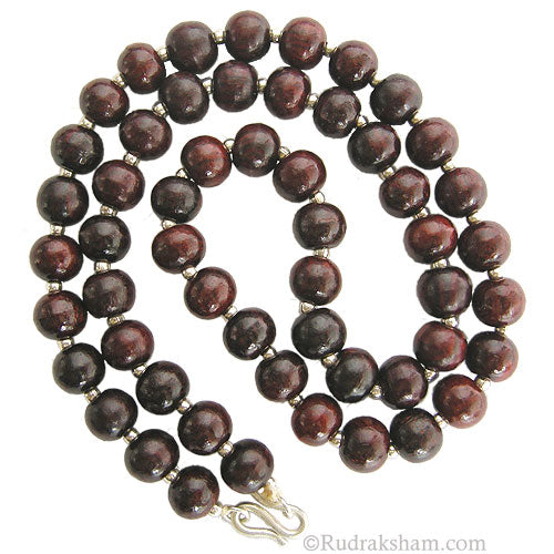  Red Chandan Necklace 10mm