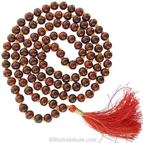  Red Chandan Mala 8.00 mm