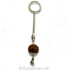 Rudraksha Key Chain
