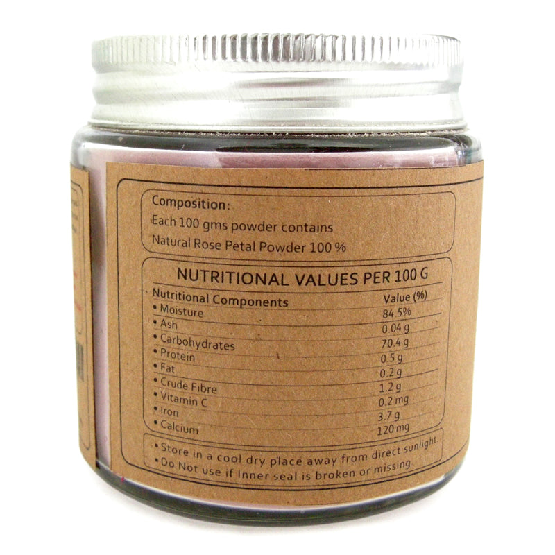  Gulab Powder 100 Grams Glass Jar
