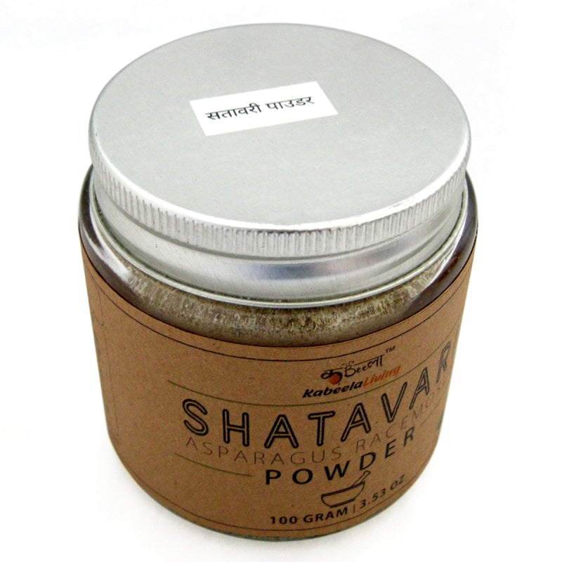  Shatavari Powder 100 Grams Glass Jar