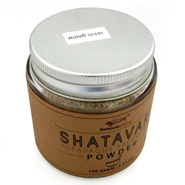  Shatavari Powder 100 Grams Glass Jar