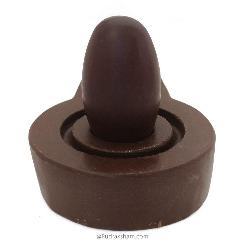 Narmadeshwar Shivling with Stone Jalhari, Narmada Shivlingam in Stone Jaladhari