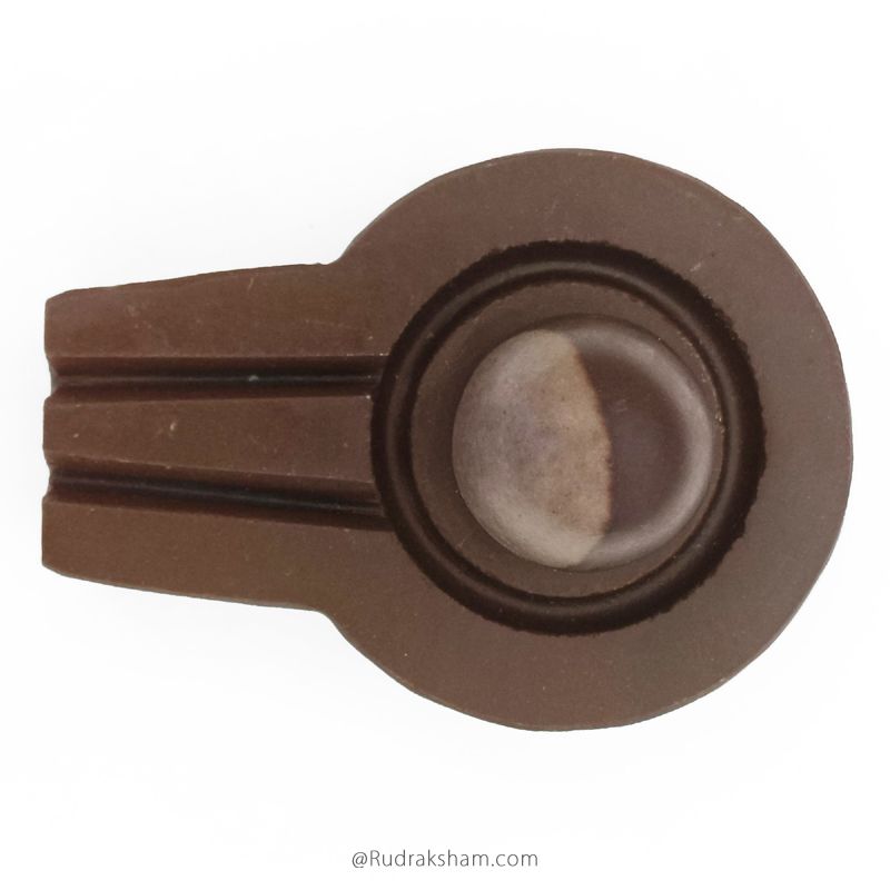 Narmadeshwar Shivling with Stone Jalhari, Narmada Shivlingam in Stone Jaladhari