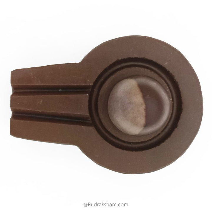 Narmadeshwar Shivling with Stone Jalhari, Narmada Shivlingam in Stone Jaladhari