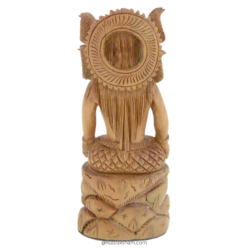  Natural Chandan Shivji Hand Carved Statue
