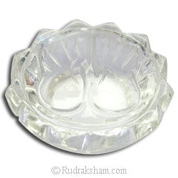 Sphatik / Crystal / Quartz Charan Paduka